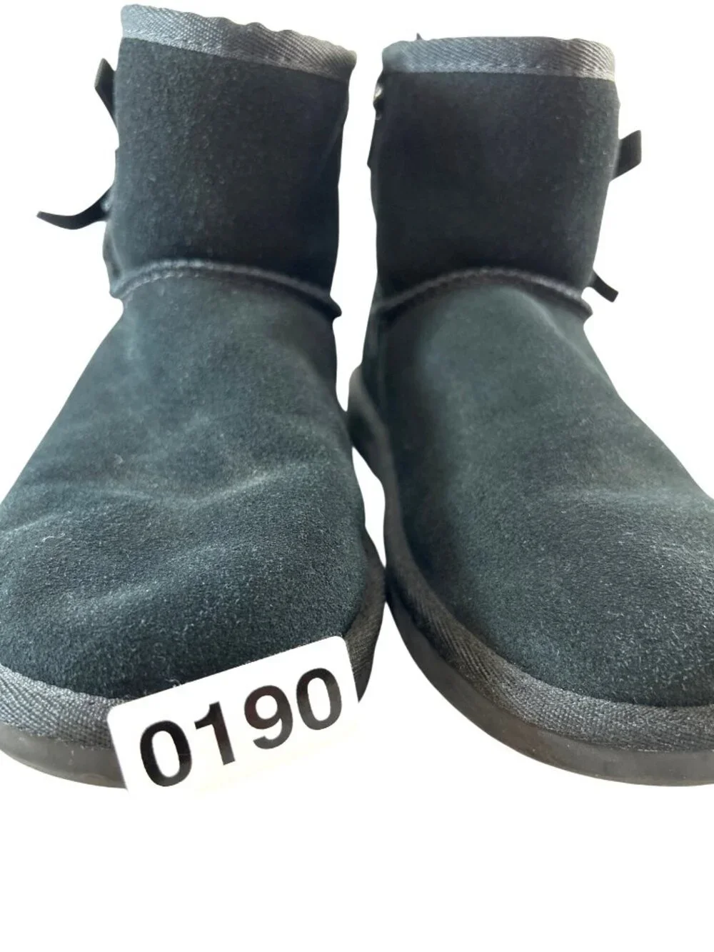 Kookaburra by UGG Girls Boots Ankle Fur Lined Zip Black Size 3